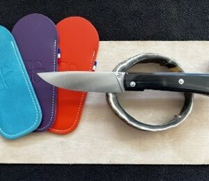Berger Lorrain - Etui cuir pliant - Ceinture horizontale