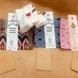 Pochette à savon étanche