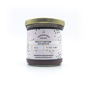 Pâte à tartiner - Lentille (ressemble à la crème de marron)165g