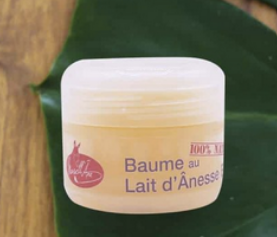 Baume avec 20% de lait d'ânesse BIO 15 ml