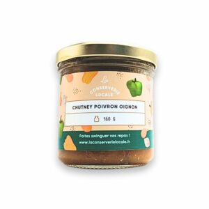 Chutney Poivron Oignon BIO 160g