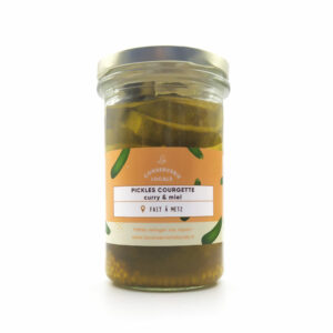 Pickles Courgette Curry Miel BIO