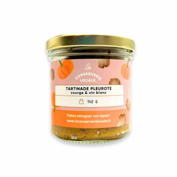 Tartinade Pleurote Courge Vin Blanc 140g