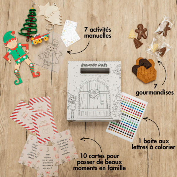 Calendrier de l'Avent 7/10 ans - Edition limitée! – Image 2
